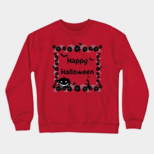 Happy Halloween From The Crows Crewneck Sweatshirt